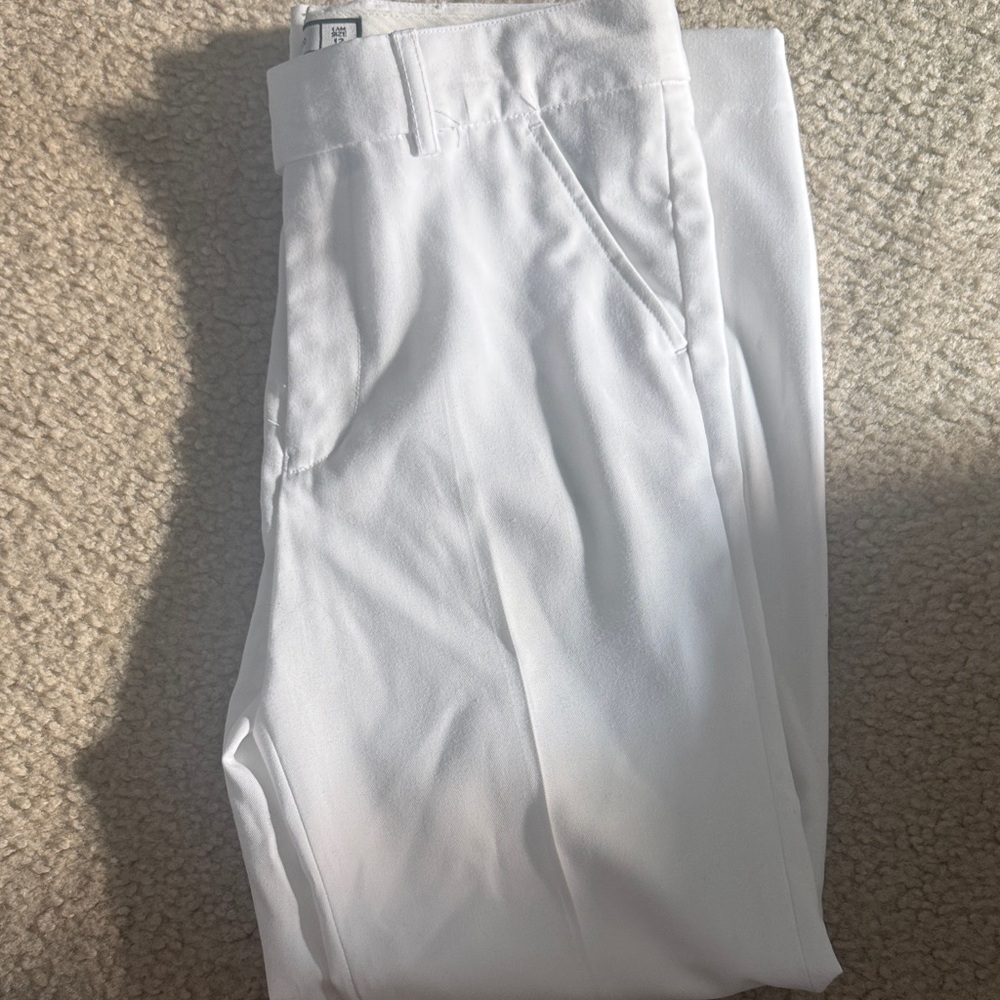 Boys White Dress Pants